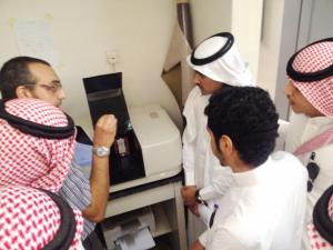 Chemistry Department Holds Second IR Spectrometer Workshop